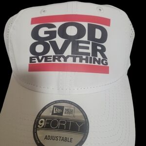New era custom hat God over everything